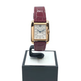 カルティエ Cartier タンクアングレーズ SM WJTA0007  ピンクゴールド K18PG レディース 腕時計