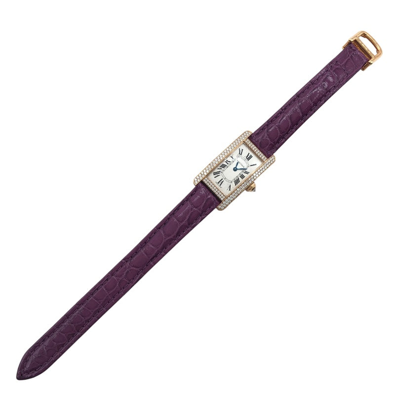 Cartier カルティエ　腕時計 カルティエ Cartier タンクアメリカン SM WB704651 ピンク