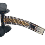 ロレックス ROLEX デイトジャスト E番 16233 シャンパンゴールド SS/K18YG 自動巻き メンズ 腕時計