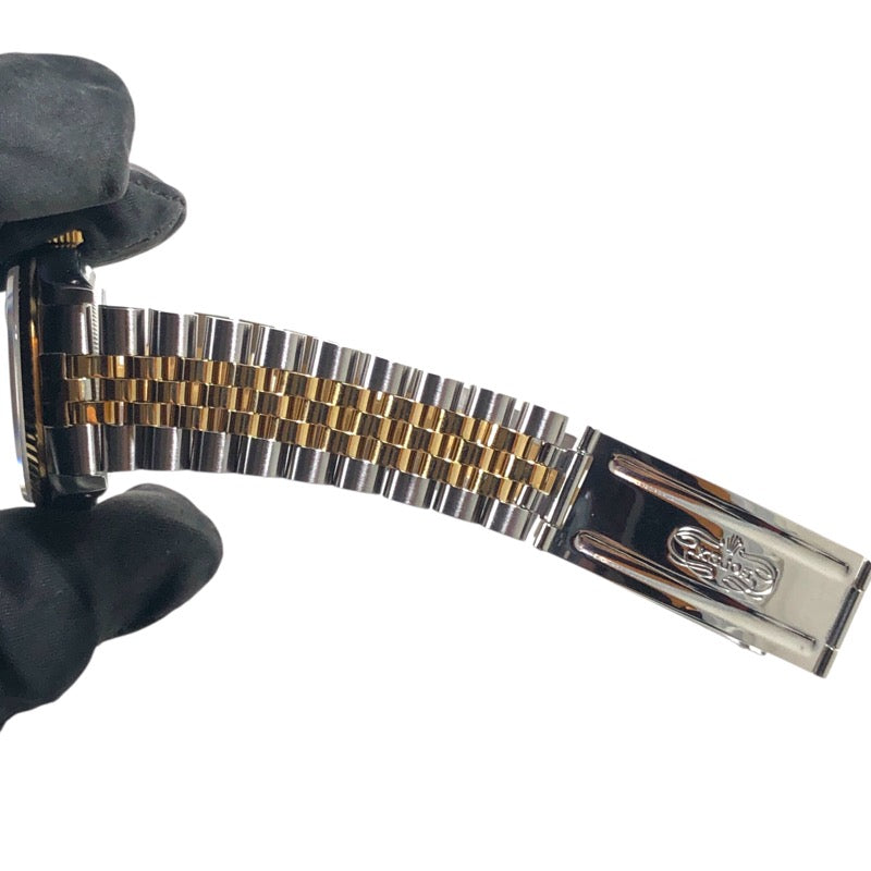 ロレックス ROLEX デイトジャスト E番 16233 シャンパンゴールド SS/K18YG 自動巻き メンズ 腕時計