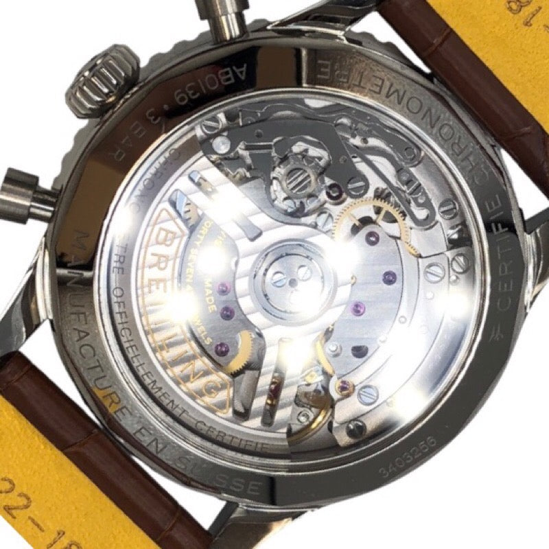 ブライトリング BREITLING ナビタイマー B01 クロノグラフ41 AB0139 ホワイト SS 自動巻き メンズ 腕時計