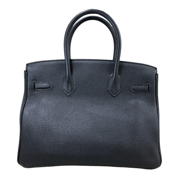 エルメス HERMES バーキン30 □P刻印　(2012年製) ブラック/シルバー金具 トゴ レディース ハンドバッグ