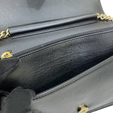 シャネル CHANEL ボーイシャネル Vステッチ チェーンウォレット AP1117 30番台 ブラック ゴールド金具 キャビアスキン レディース ショルダーバッグ