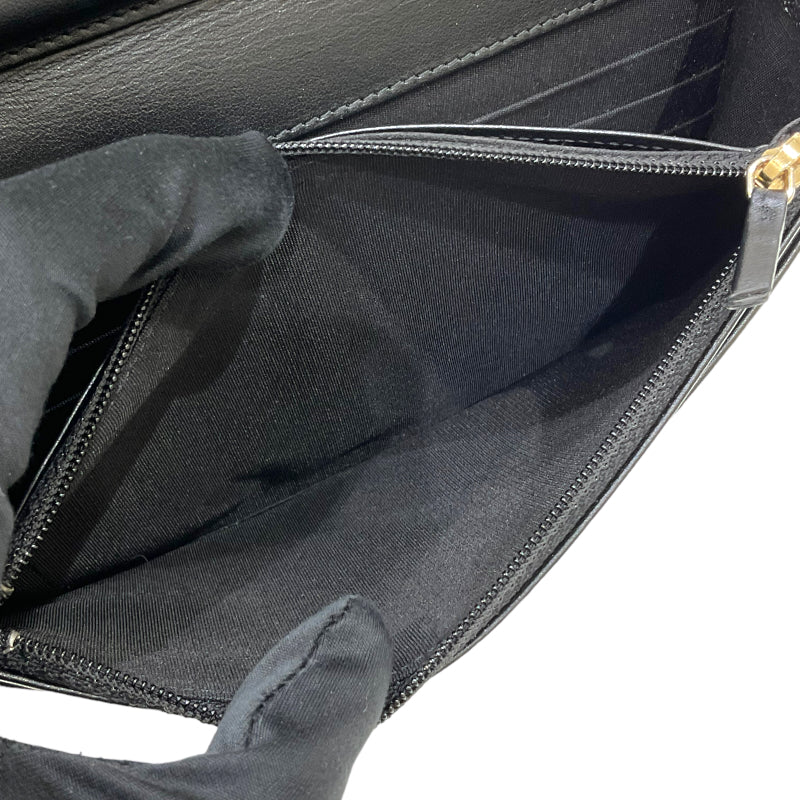 シャネル CHANEL ボーイシャネル Vステッチ チェーンウォレット AP1117 30番台 ブラック ゴールド金具 キャビアスキン レディース ショルダーバッグ