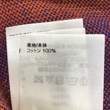 ルイ・ヴィトン LOUIS VUITTON LVジャズフライヤー 半袖ニット ラウンドネック 1AAU5K オレンジ×ブルー コットン100% メンズ ニット