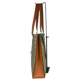 ロエベ LOEWE バックル ホリゾンタルトート グリーン アナグラムジャガード レディース トートバッグ