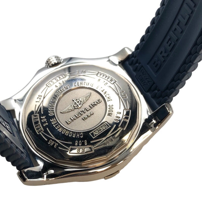 ブライトリング BREITLING アベンジャーズ2 GMT 日本限定 ブルーシェル A32390 ブルーシェル ステンレススチール メンズ 腕時計