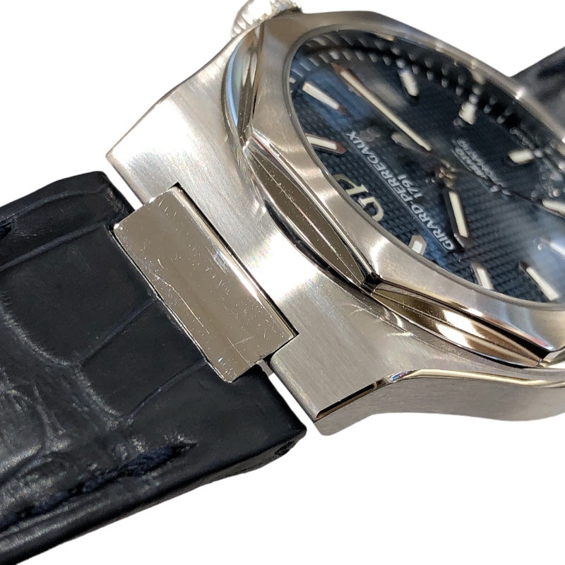 ジラール・ペルゴ GIRARD PERREGAUX ロレアート 81010-11-431-BB6A ブルー/シルバーケース ステンレススチール メンズ