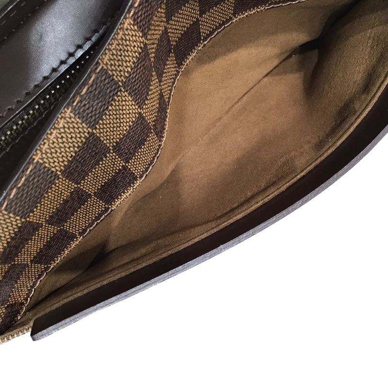 ルイ・ヴィトン LOUIS VUITTON サンルイ N51993 ブラウン PVC レザー レディース クラッチバッグ