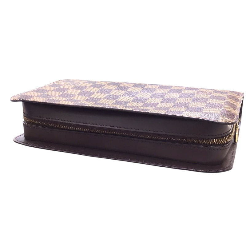 ルイ・ヴィトン LOUIS VUITTON サンルイ N51993 ブラウン PVC レザー レディース クラッチバッグ
