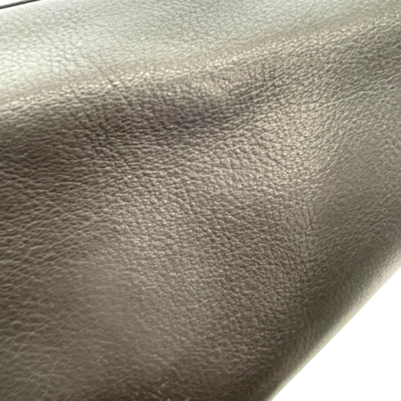 ロエベ LOEWE アナグラム ショルダーバッグ ブラック  レザー メンズ ショルダーバッグ