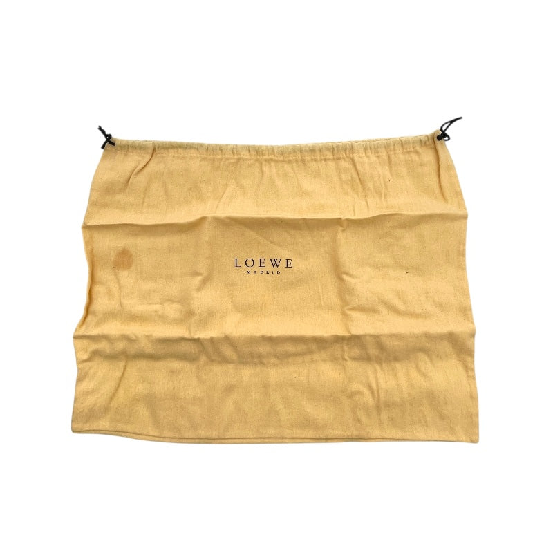 ロエベ LOEWE アナグラム ショルダーバッグ ブラック  レザー メンズ ショルダーバッグ