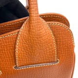 ロエベ LOEWE バルセロナハンドバッグ ブラウン レザー レディース ハンドバッグ