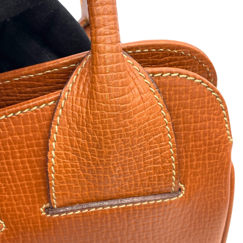 ロエベ LOEWE バルセロナハンドバッグ ブラウン レザー レディース ハンドバッグ