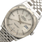 ロレックス ROLEX デイトジャスト36 D番 116234 シルバー WG/SS メンズ 腕時計