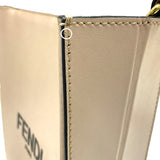 フェンディ FENDI ショッピングバッグ スモール 8BH382 ピンク ゴールド金具 レザー レディース ショルダーバッグ