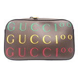 グッチ GUCCI 100周年記念ベルトバッグ 602695 ブラウン メンズ ボディバッグ