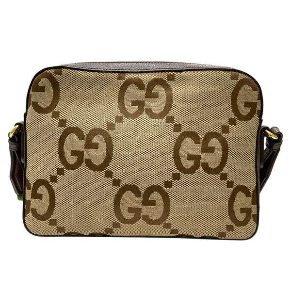 グッチ GUCCI ジャンボGG メッセンジャーバッグ 675891 ブラウン ジャンボGGキャンバス ユニセックス ショルダーバッグ