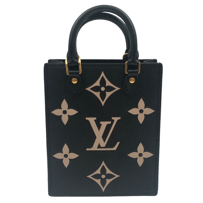 ルイ・ヴィトン LOUIS VUITTON プティット・サックプラ M57937 ブラック モノグラム・アンプラント レディース ハンドバッ |  中古ブランドリユースショップ OKURA(おお蔵)