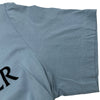 モンクレール MONCLER フロックロゴ Tシャツ 8C000 ブルー コットン メンズ 半袖Ｔシャツ