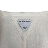 ボッテガ・ヴェネタ BOTTEGA VENETA ターンロックリネンワンピース 667115 アイボリー リネン レディース ワンピース