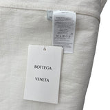 ボッテガ・ヴェネタ BOTTEGA VENETA ターンロックリネンワンピース 667115 アイボリー リネン レディース ワンピース