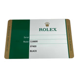 ロレックス ROLEX シードゥエラー ランダムシリアル 116600 ブラック SS 自動巻き メンズ 腕時計