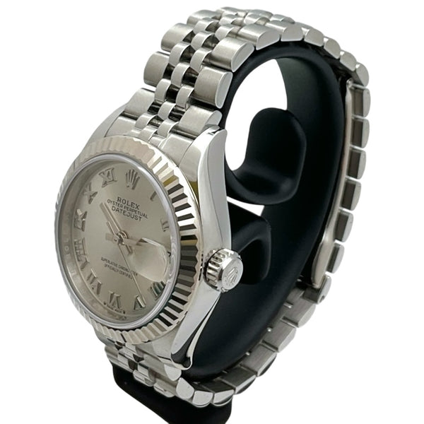 ロレックス ROLEX デイトジャスト28 279174 シルバー K18WG/SS レディース 腕時計