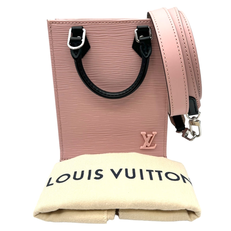 ルイ・ヴィトン LOUIS VUITTON プティット・サックプラ M69575 ローズバレリーヌ×ブラック シルバー金具 エピ・レザー レ |  中古ブランドリユースショップ OKURA(おお蔵)