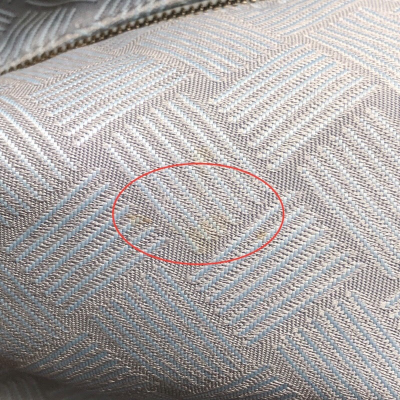 ボッテガ・ヴェネタ BOTTEGA VENETA ダブルノット ミニ 658049 ブルー ナイロン レディース ハンドバッグ