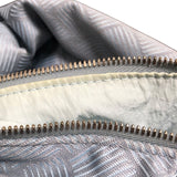 ボッテガ・ヴェネタ BOTTEGA VENETA ダブルノット ミニ 658049 ブルー ナイロン レディース ハンドバッグ