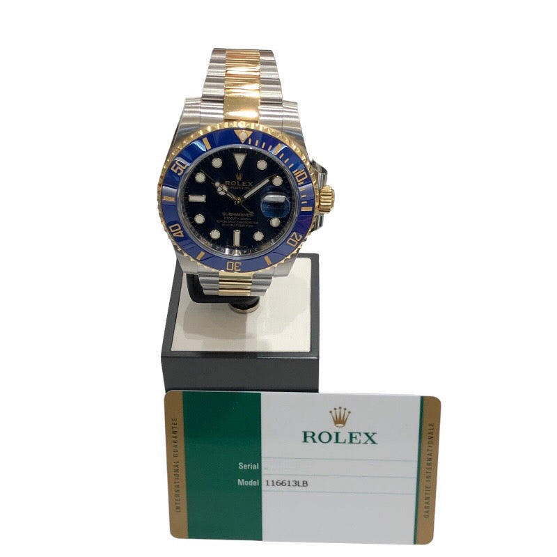 ロレックス ROLEX サブマリーナ 116613LB ブルー ステンレススチール 自動巻き メンズ 腕時計