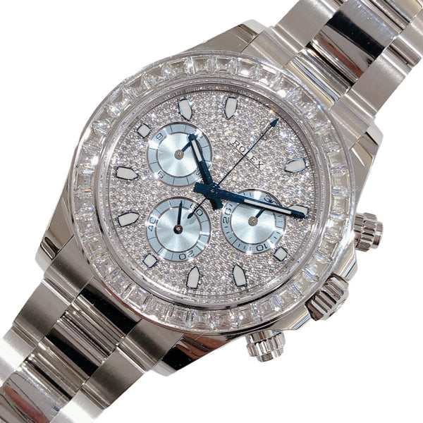 ROLEX デイトナ 自動巻き腕時計 ロレックス ROLEX デイトナ 116576TBR シルバー Ptプラチナ