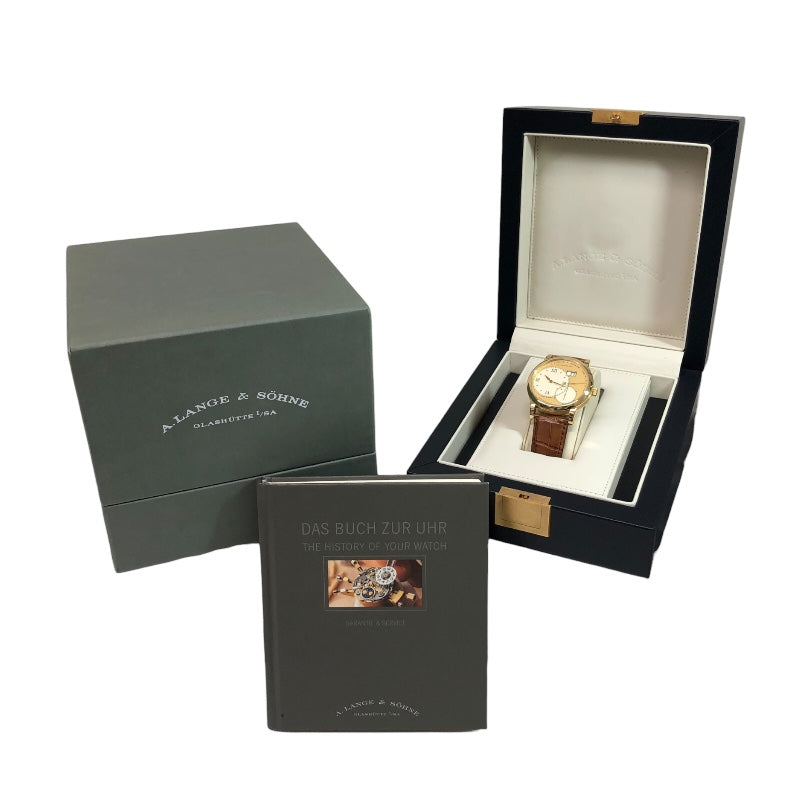 ランゲ＆ゾーネ A.LANGE&SOHNE グランドランゲ1 115.021 K18イエローゴールド メンズ 腕時計