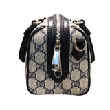 グッチ GUCCI オフィディアGGミニストップハンドバッグ 772053 ネイビー　シルバー金具 レザー レディース ショルダーバッグ