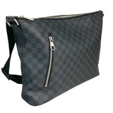 ルイ・ヴィトン LOUIS VUITTON ミックMM N41106 モノグラム ダミエ・グラフィットキャンバス×レザー メンズ ショルダーバッグ