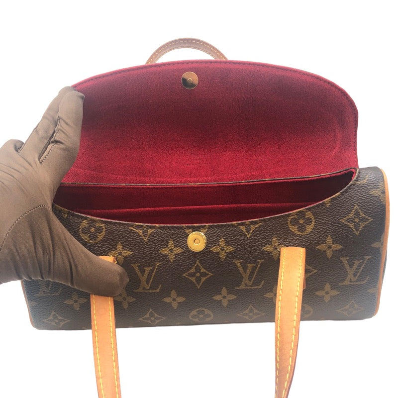 ルイ・ヴィトン LOUIS VUITTON ソナチネ M51902 ブラウン モノグラム キャンバス レディース ハンドバッグ