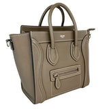セリーヌ CELINE ラゲージ ナノショッパー 189243 トープ ドラムドカーフ レディース ショルダーバッグ