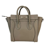 セリーヌ CELINE ラゲージ ナノショッパー 189243 トープ ドラムドカーフ レディース ショルダーバッグ