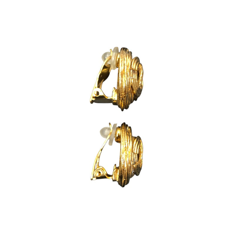 シャネル CHANEL ココマークラウンドイヤリング　94A ゴールド メタル アクセサリー