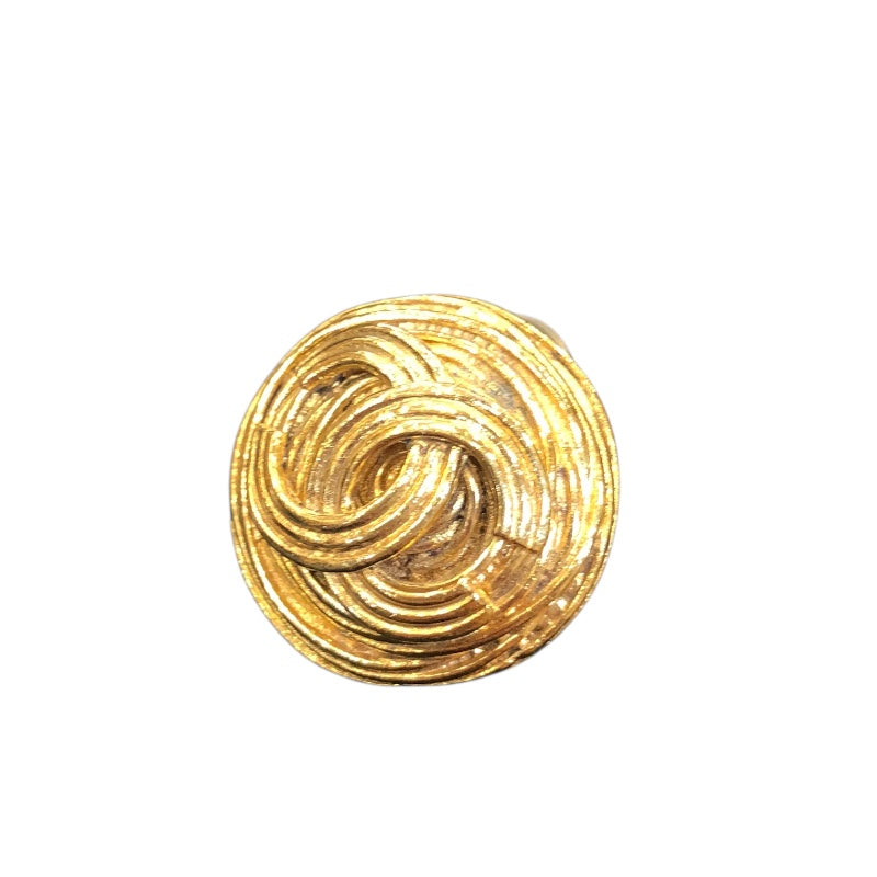 シャネル CHANEL ココマークラウンドイヤリング　94A ゴールド メタル アクセサリー