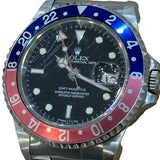 ロレックス ROLEX GMTマスター　W番　スパイダー文字盤 16700 SS メンズ 腕時計