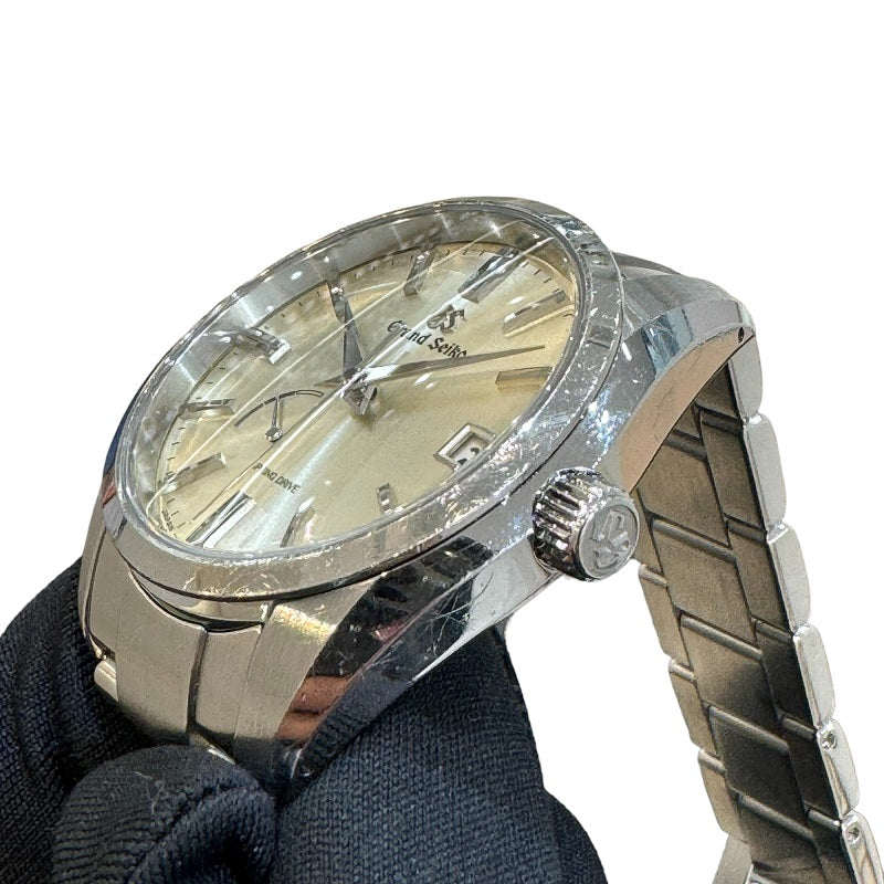 セイコー SEIKO Grand Seiko ヘリテージコレクション スプリングドライブ SBGA437 シルバー ステンレススチール 自動巻き メンズ 腕時計