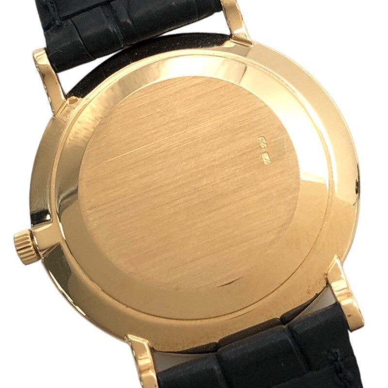 パテック・フィリップ PATEK PHILIPPE カラトラバ 3919J ホワイト K18YG/革ベルト（社外品） 手巻き メンズ 腕時計