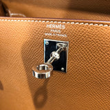 エルメス HERMES ケリー25 Z刻 ゴールド　SV金具 ヴォーエプソン レディース ハンドバッグ