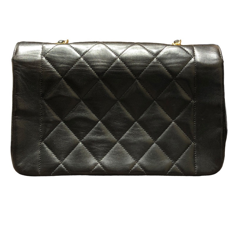 シャネル CHANEL ダイアナ22 A01164 ブラック ゴールド金具 ラムスキン レディース ショルダーバッグ