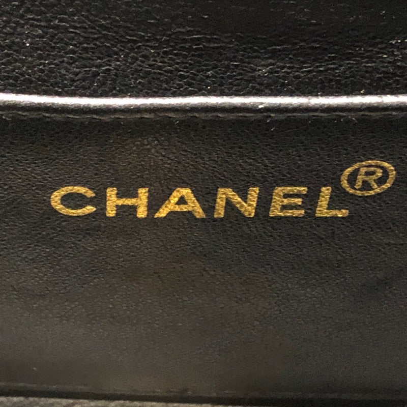 シャネル CHANEL ダイアナ22 A01164 ブラック ゴールド金具 ラムスキン レディース ショルダーバッグ