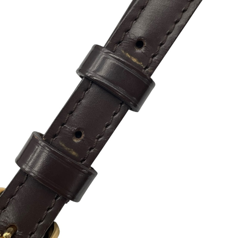 ルイ・ヴィトン LOUIS VUITTON ホクストンPM N41257 ブラウン ダミエキャンバス レディース ショルダーバッグ