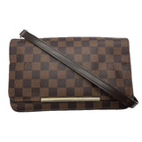 ルイ・ヴィトン LOUIS VUITTON ホクストンPM N41257 ブラウン ダミエキャンバス レディース ショルダーバッグ