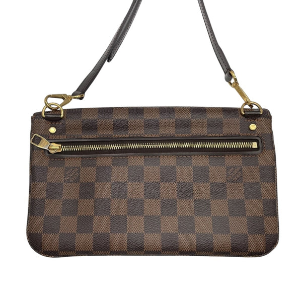 ルイ・ヴィトン LOUIS VUITTON ホクストンPM N41257 ブラウン ダミエキャンバス レディース ショルダーバッグ